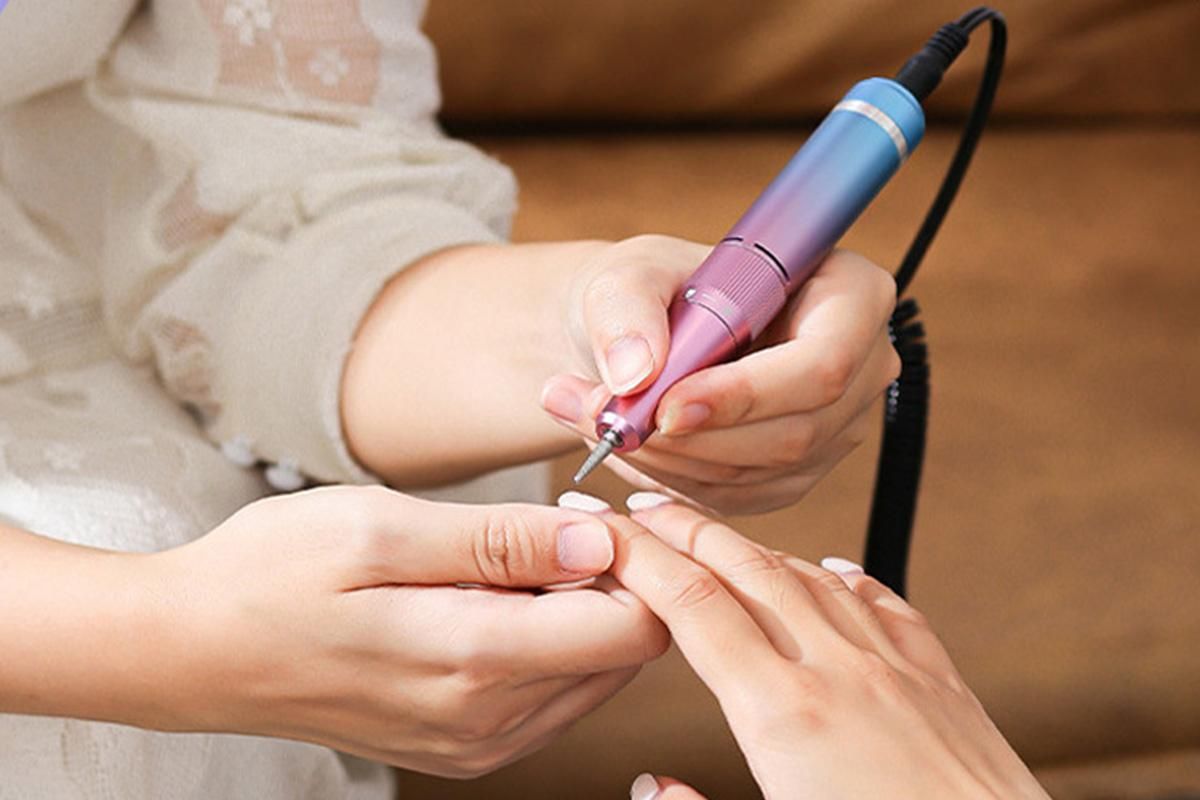 Nail Drill Professional Electric Nail File for Acrylic Gel Nails Polishing Removing - Image 7