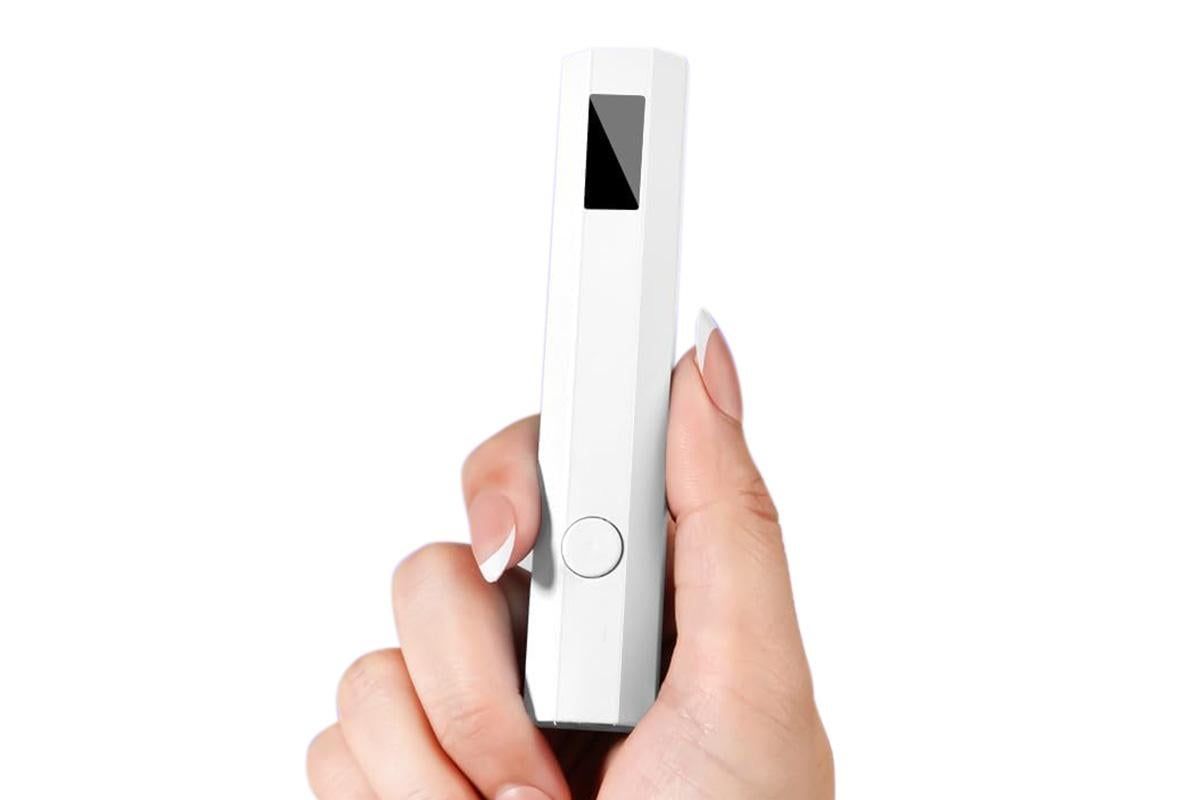 Handheld UV Nail Lamp Portable Gel Nail Dryer for Home Salon Use - White - Image 3