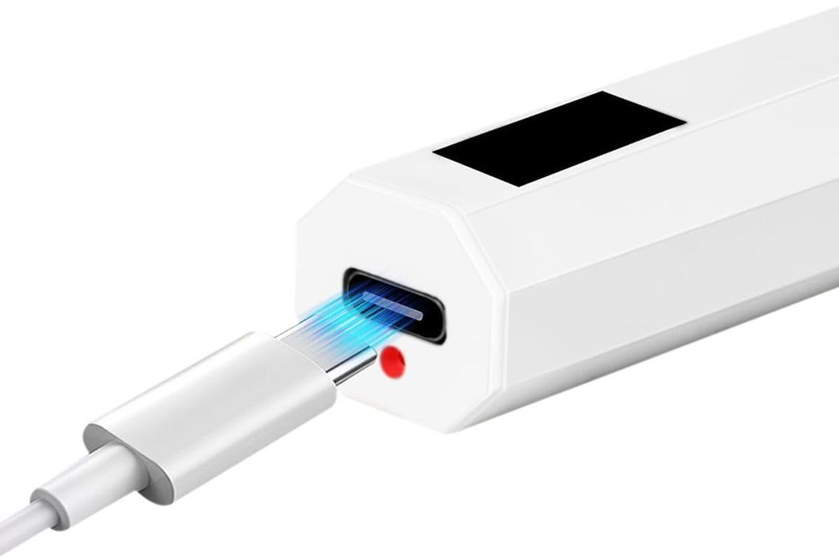 Handheld UV Nail Lamp Portable Gel Nail Dryer for Home Salon Use - White - Image 6