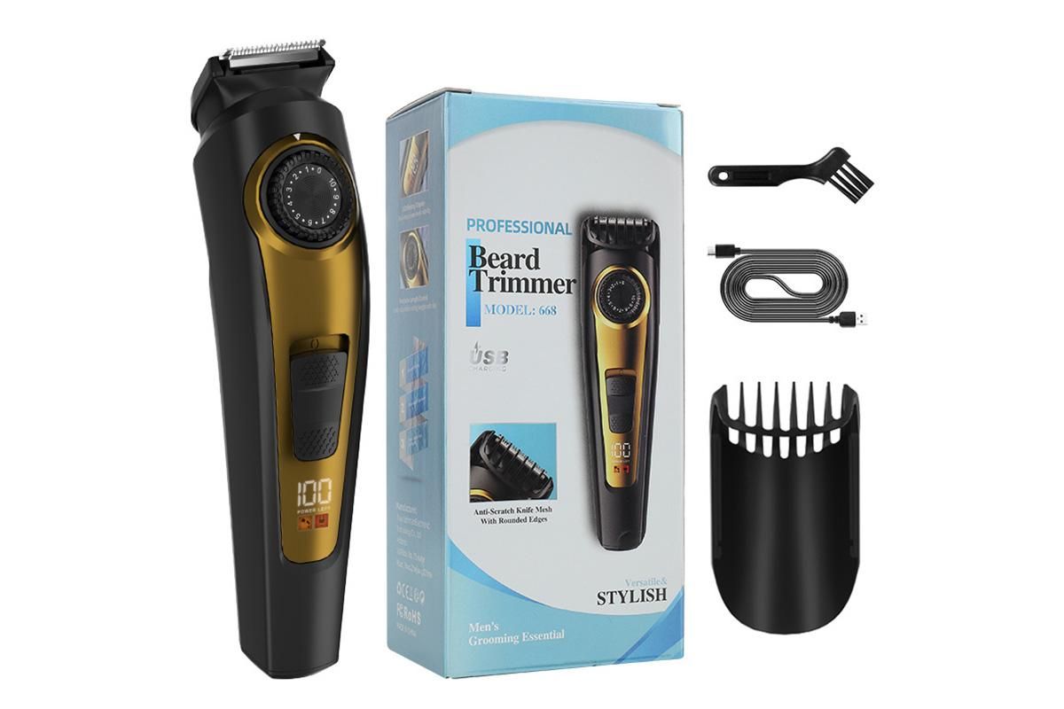 Beard Trimmer For Men Electric Adjustable Grooming Trimmer For Beard - Image 1