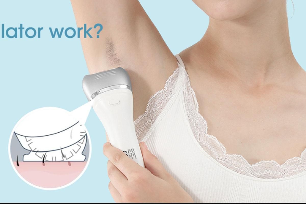 7 in 1 Epilator Hair Removal for Women Face Massage and Body Exfoliator - Image 5