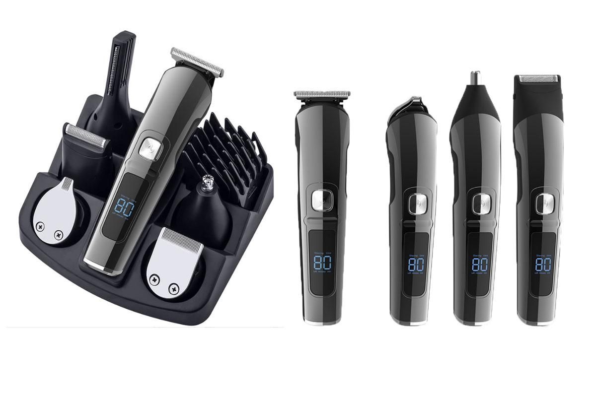 Beard Trimmer for Men Electric Razor & Shaver Cordless Hair Clippers Trimmers Set Grooming Kit Face Nose Hair Trimmer - Image 3