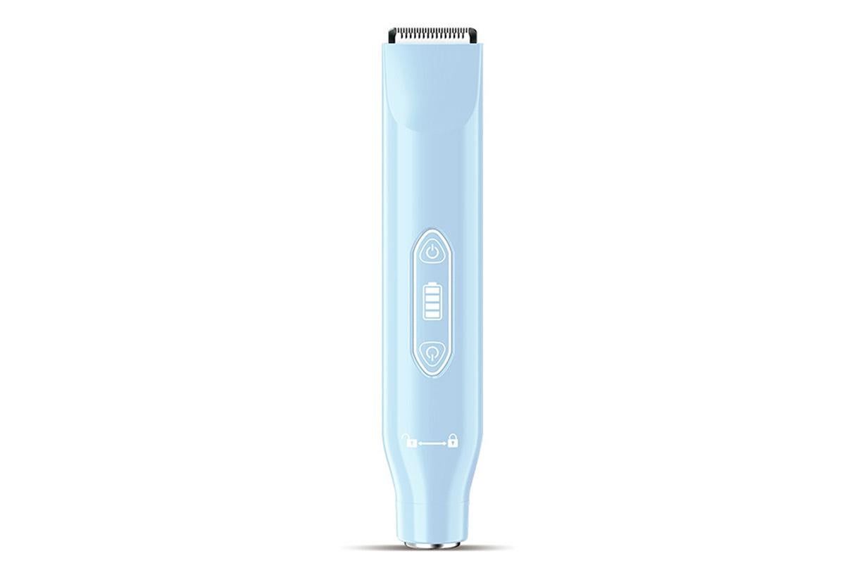 3-in-1 Electric Shaver Nose Hair Trimmer for Face Body Bikini Underarm and Legs - Blue - Image 2