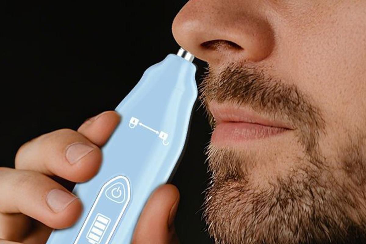 3-in-1 Electric Shaver Nose Hair Trimmer for Face Body Bikini Underarm and Legs - Blue - Image 3