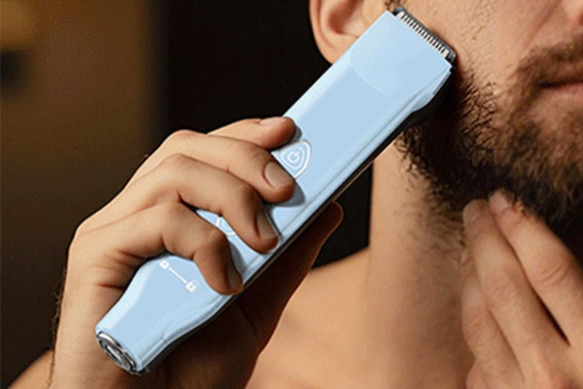 3-in-1 Electric Shaver Nose Hair Trimmer for Face Body Bikini Underarm and Legs - Blue - Image 5