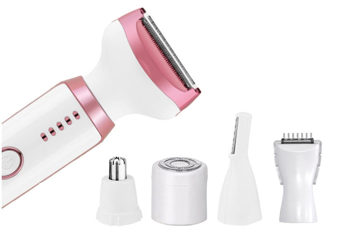 5 In 1 Electric Razor Shavers For Women Bikini Trimmer Face Razors Eyebrow Trimmer - Image 3