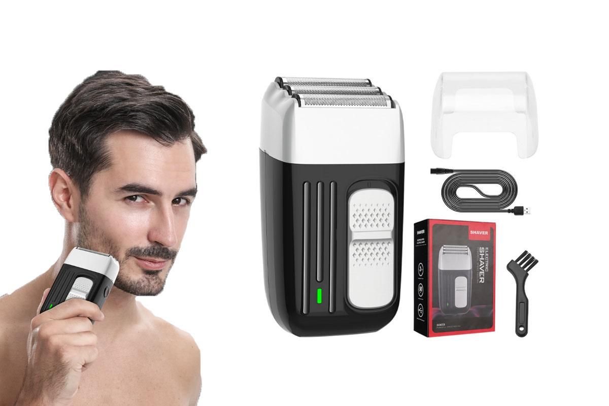 Electric Razor Electric Shaver for Men with 3-Blade Hair Beard Upgraded Foil Shaver USB Rechargeable Wet & Dry - Image 1