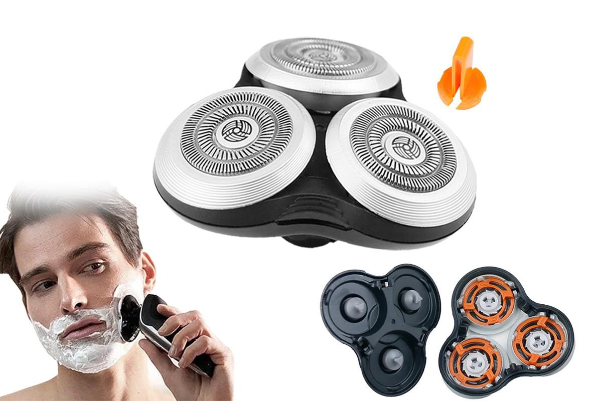 Replacement Shaving Head For Philips Series 9000 Replacement Heads Blades Precision Blades Replacement Rotary Heads Compatible with Philips Series 9000 - Image 1