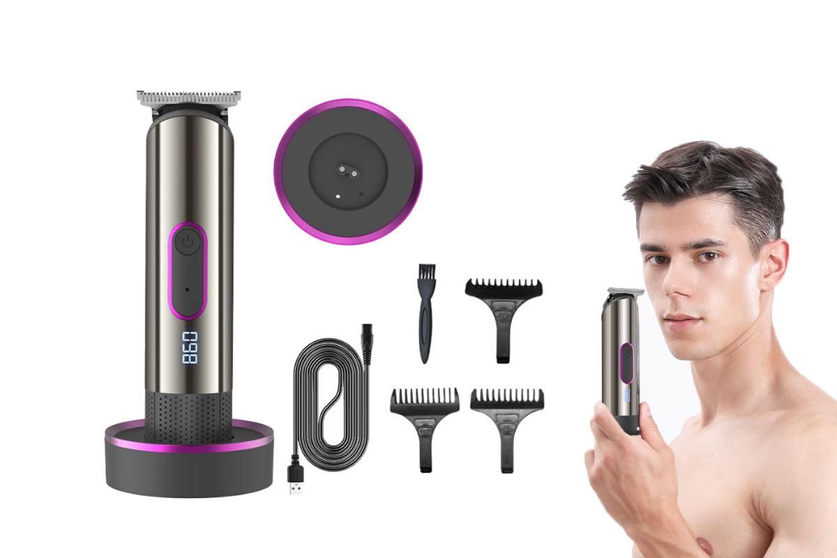 Hair Clipper Kit Cordless Hair Trimmer with 3 Guide Combs Rechargeable Hair Trimming Styling & Grooming Kit - Image 2