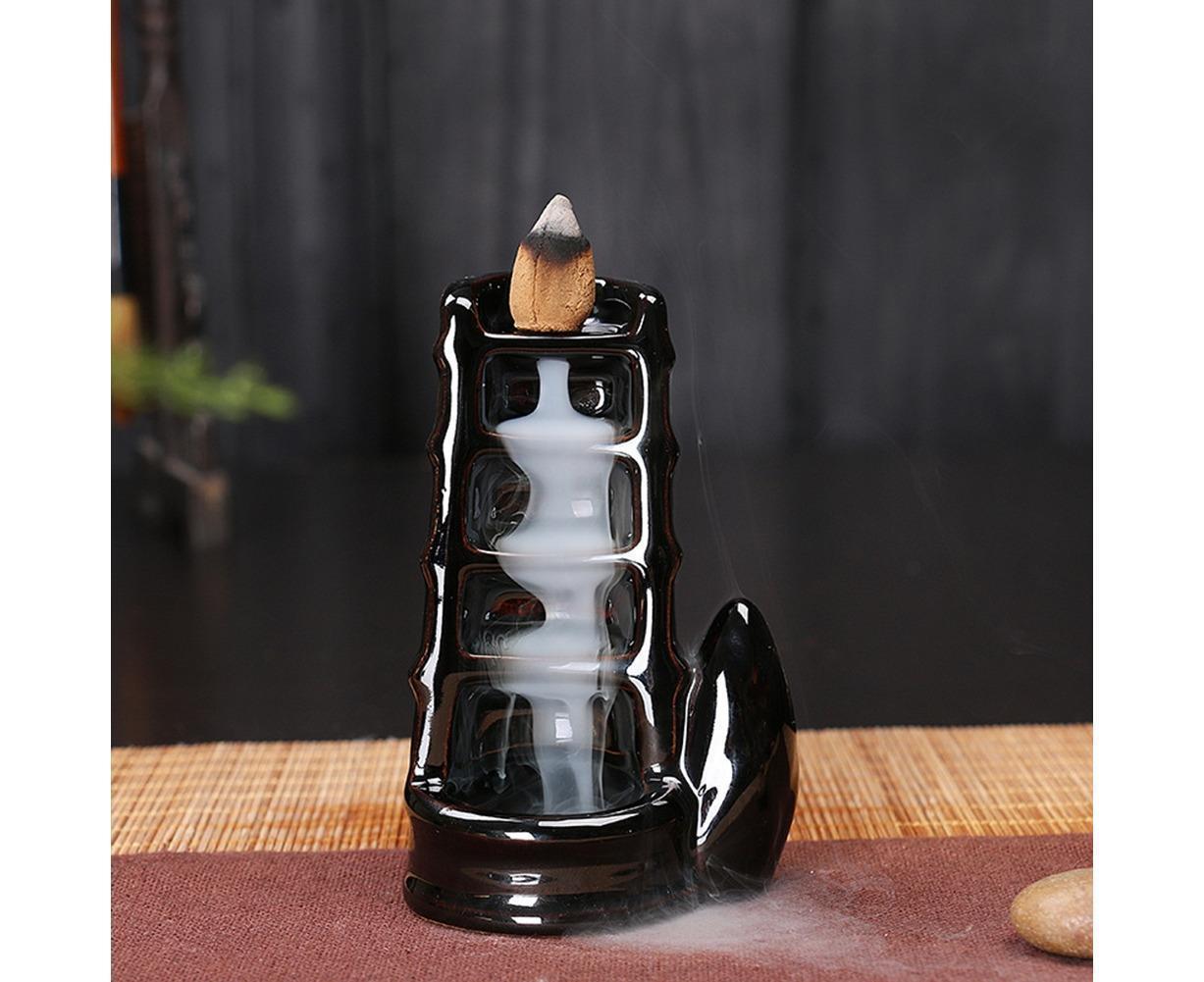 Ceramic Waterfall Backflow Incense Burners Holder Censer Diffuser Home Decor-2# - Image 2