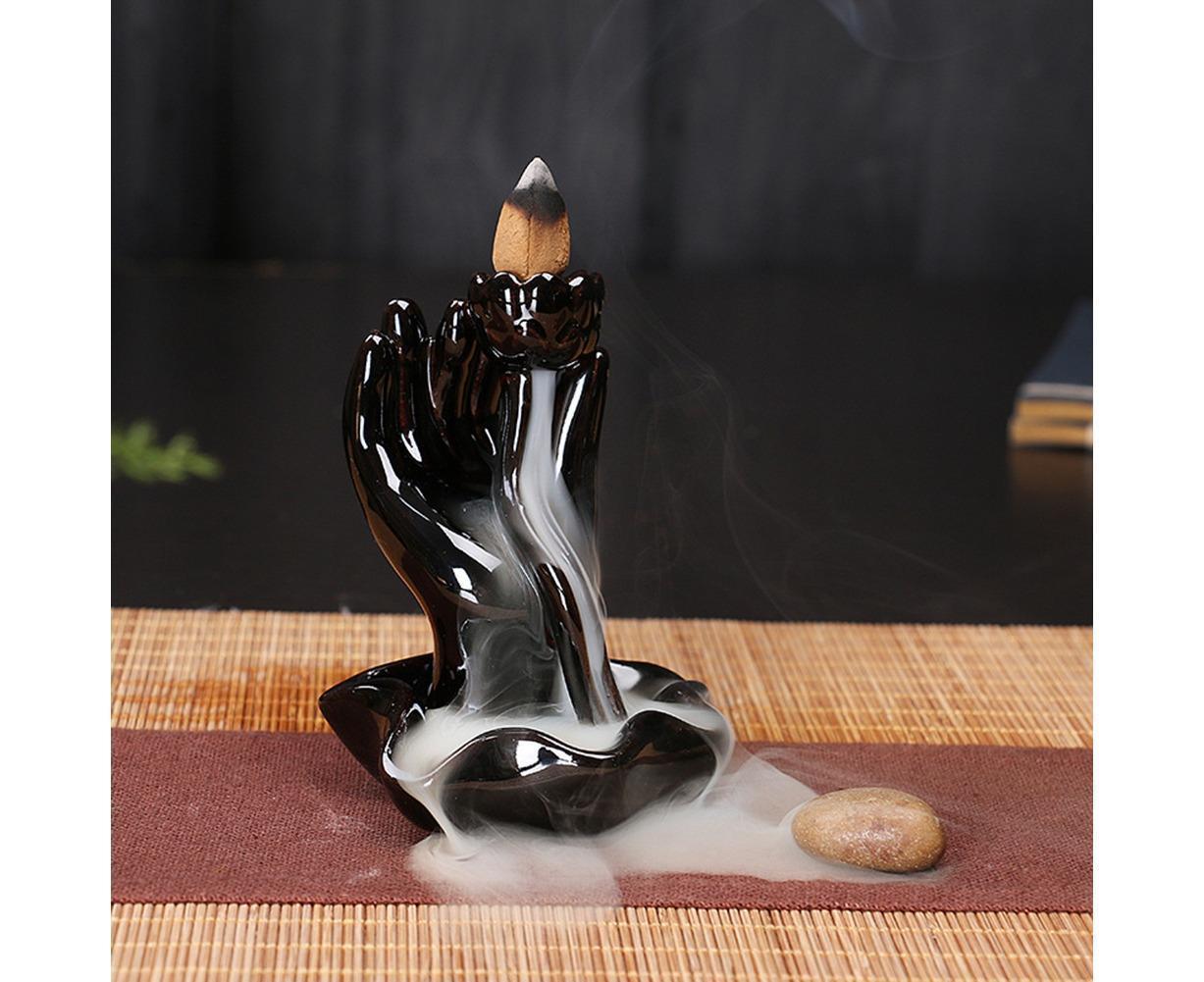 Ceramic Waterfall Backflow Incense Burners Holder Censer Diffuser Home Decor-2# - Image 5