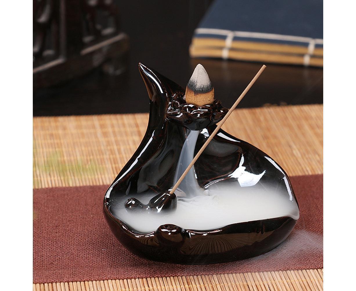Ceramic Waterfall Backflow Incense Burners Holder Censer Diffuser Home Decor-2# - Image 7