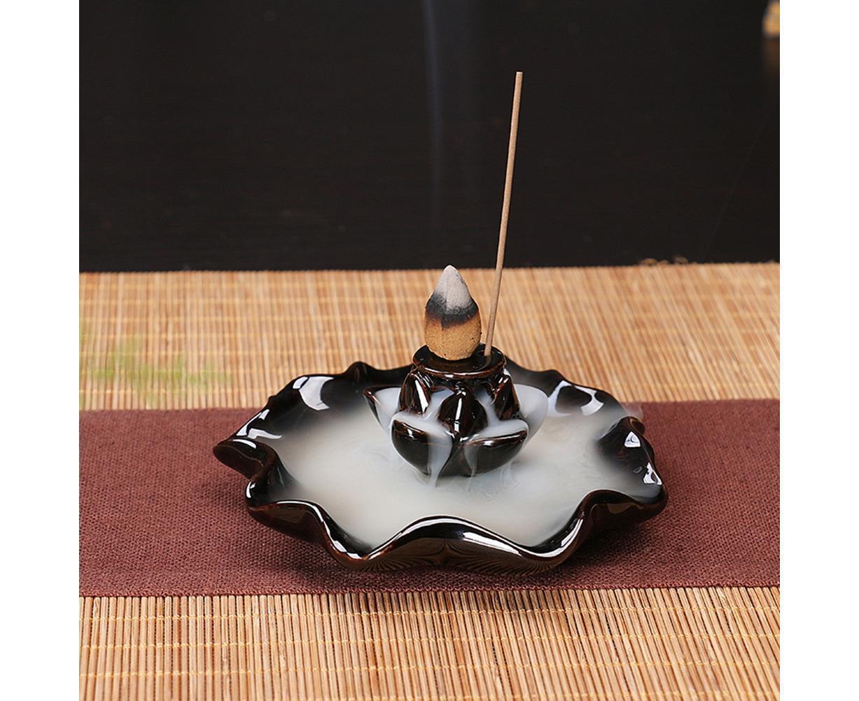 Ceramic Waterfall Backflow Incense Burners Holder Censer Diffuser Home Decor-2# - Image 8