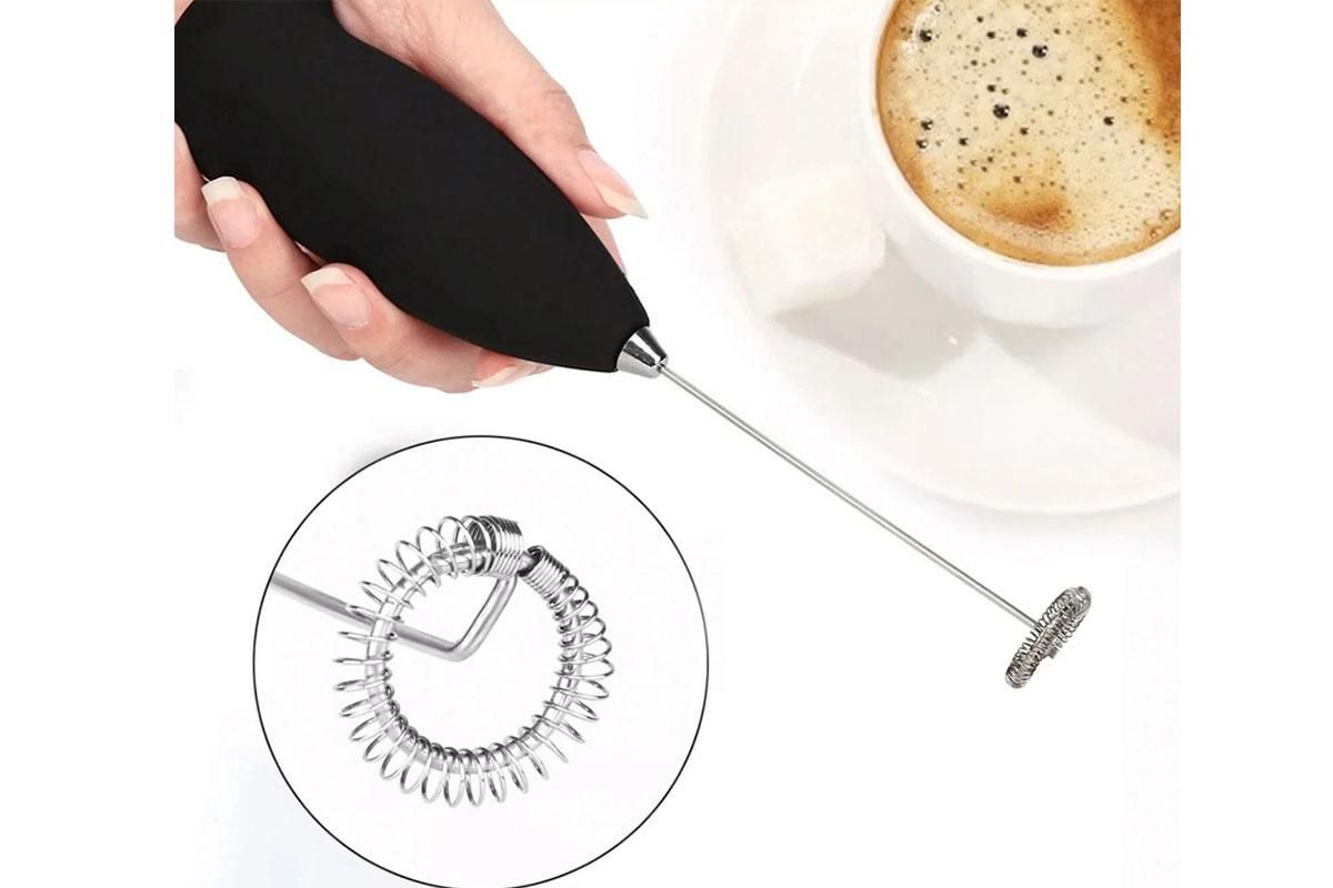 Electric Milk Coffee Foamer Frother Egg Beater Whisk Mixer Blender Kitchen Tool - Image 3