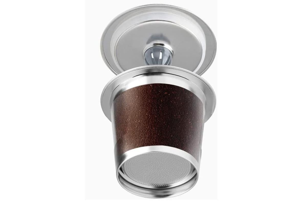 2 PCS Stainless Steel Coffee Filter Pods Compatible With Keurig 1.0 2.0 Reusable K Cups - Image 3