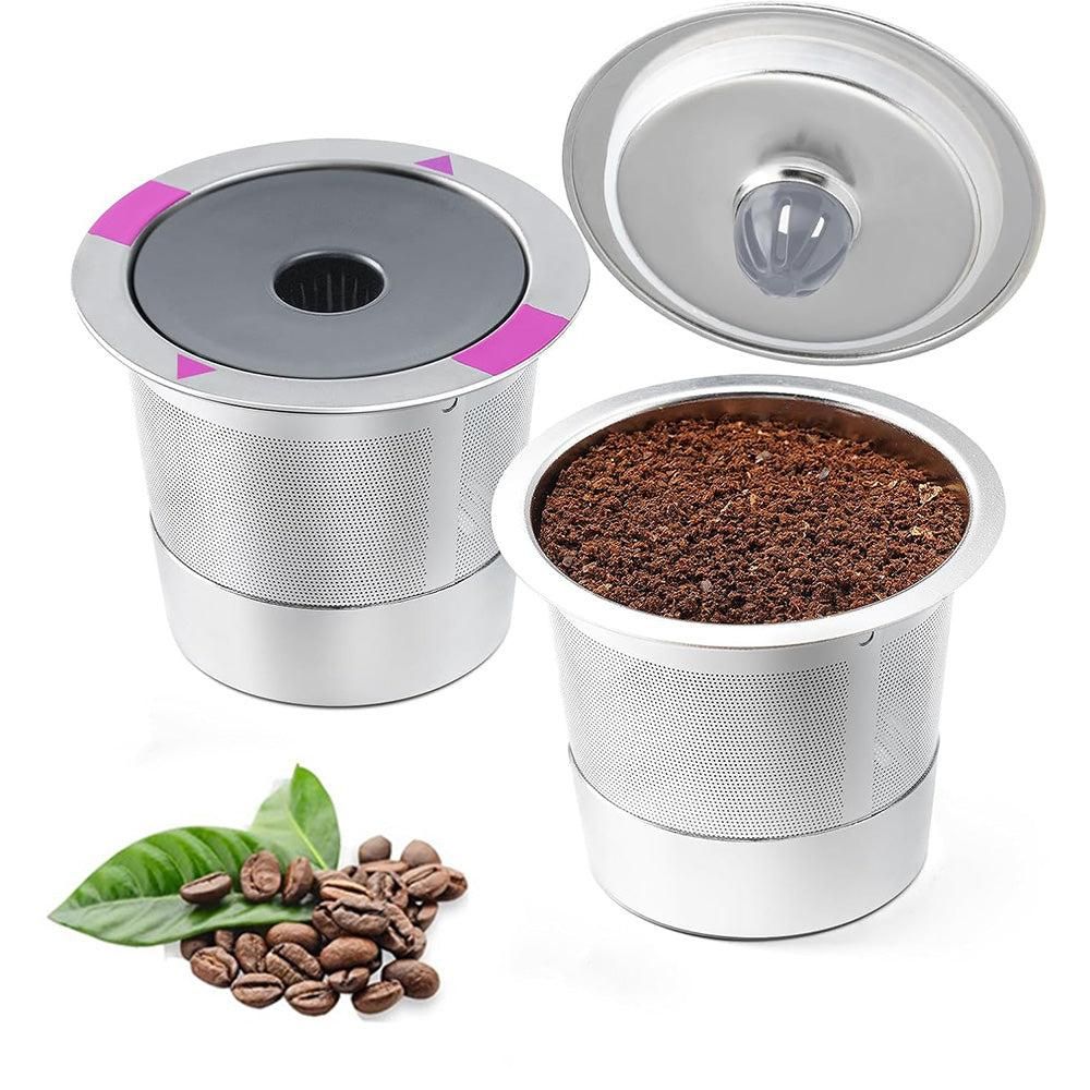 2 PCS Stainless Steel Coffee Filter Pods Compatible With Keurig 1.0 2.0 Reusable K Cups - Image 7
