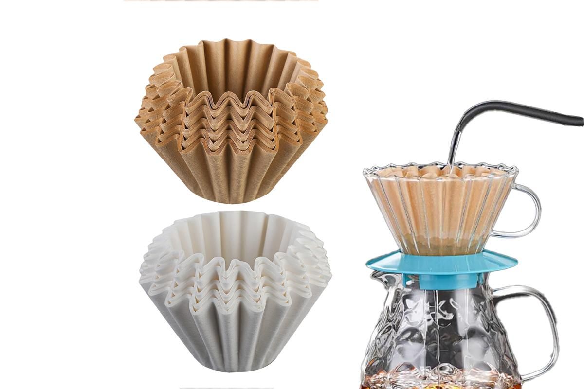 50Pcs Coffee Paper Filters -White - Image 1