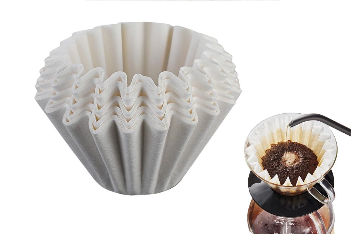 50Pcs Coffee Paper Filters -White - Image 2