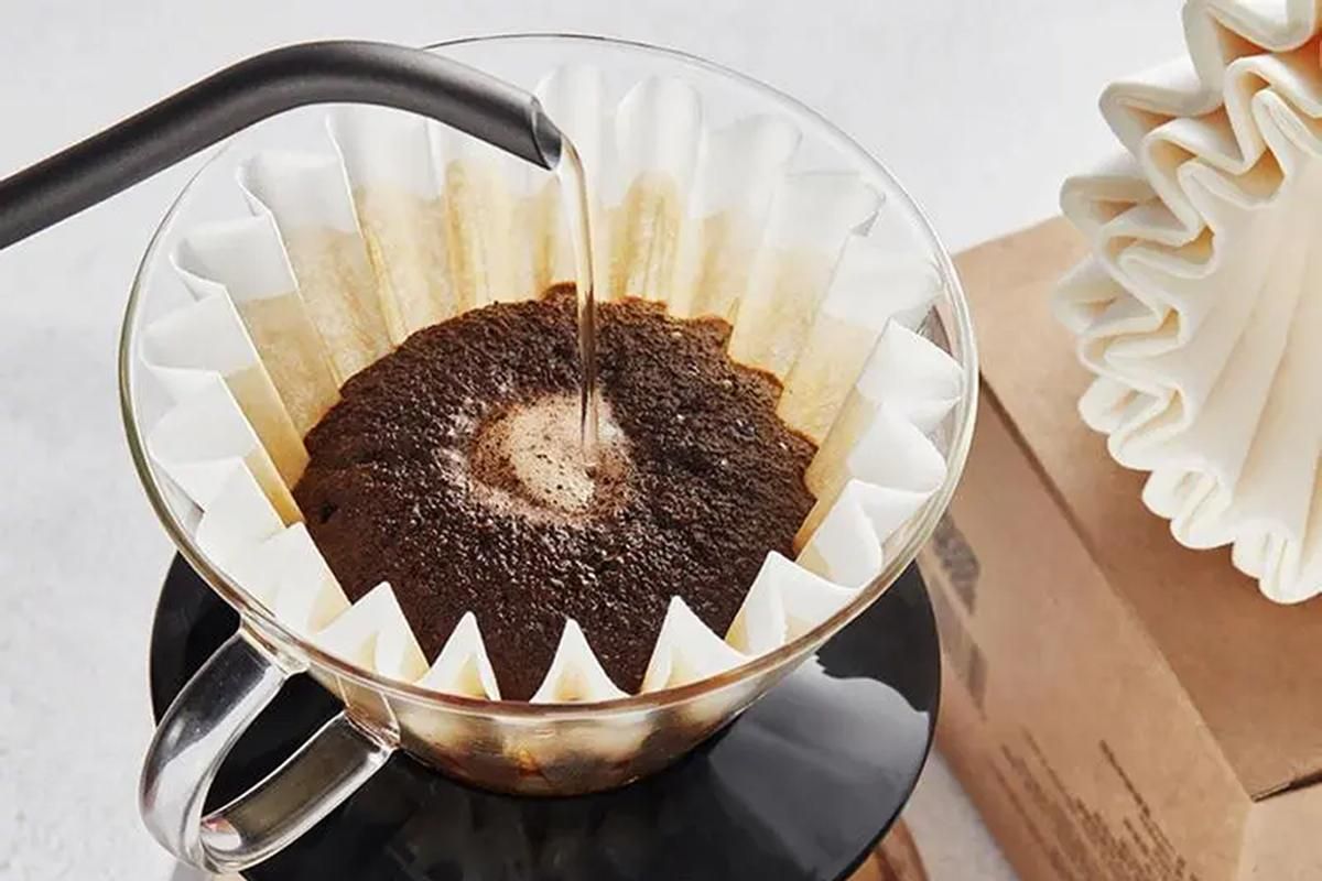 50Pcs Coffee Paper Filters -White - Image 3
