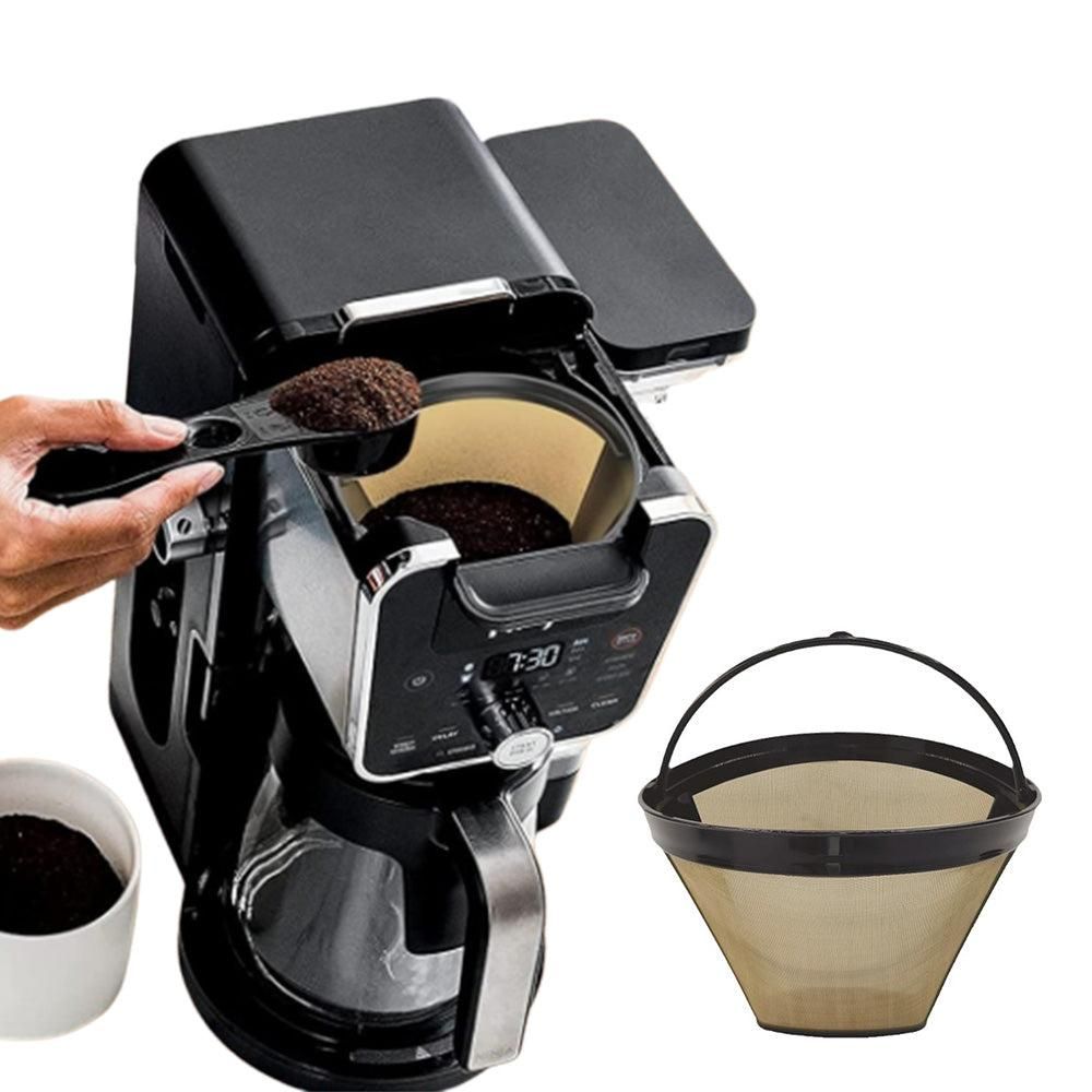 Stainless Steel Reusable Cone Shape Permanent Coffee Filter Mesh Basket 1pc - Image 6