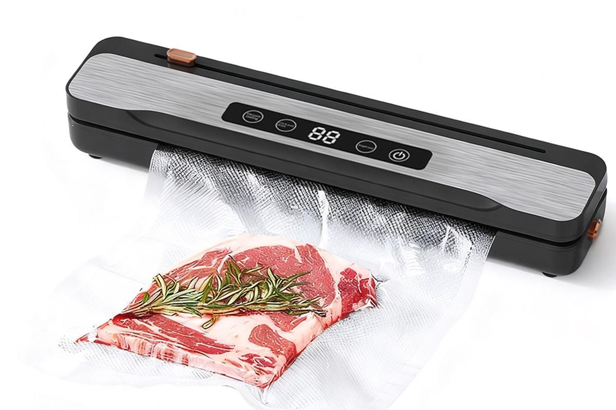 Wet And Dry Dual Use Food Vacuum Sealer Machine With Cutter Device - Image 1