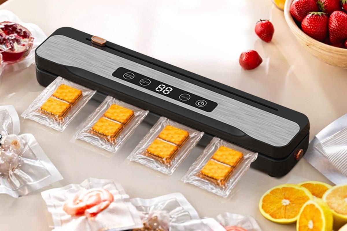 Wet And Dry Dual Use Food Vacuum Sealer Machine With Cutter Device - Image 7