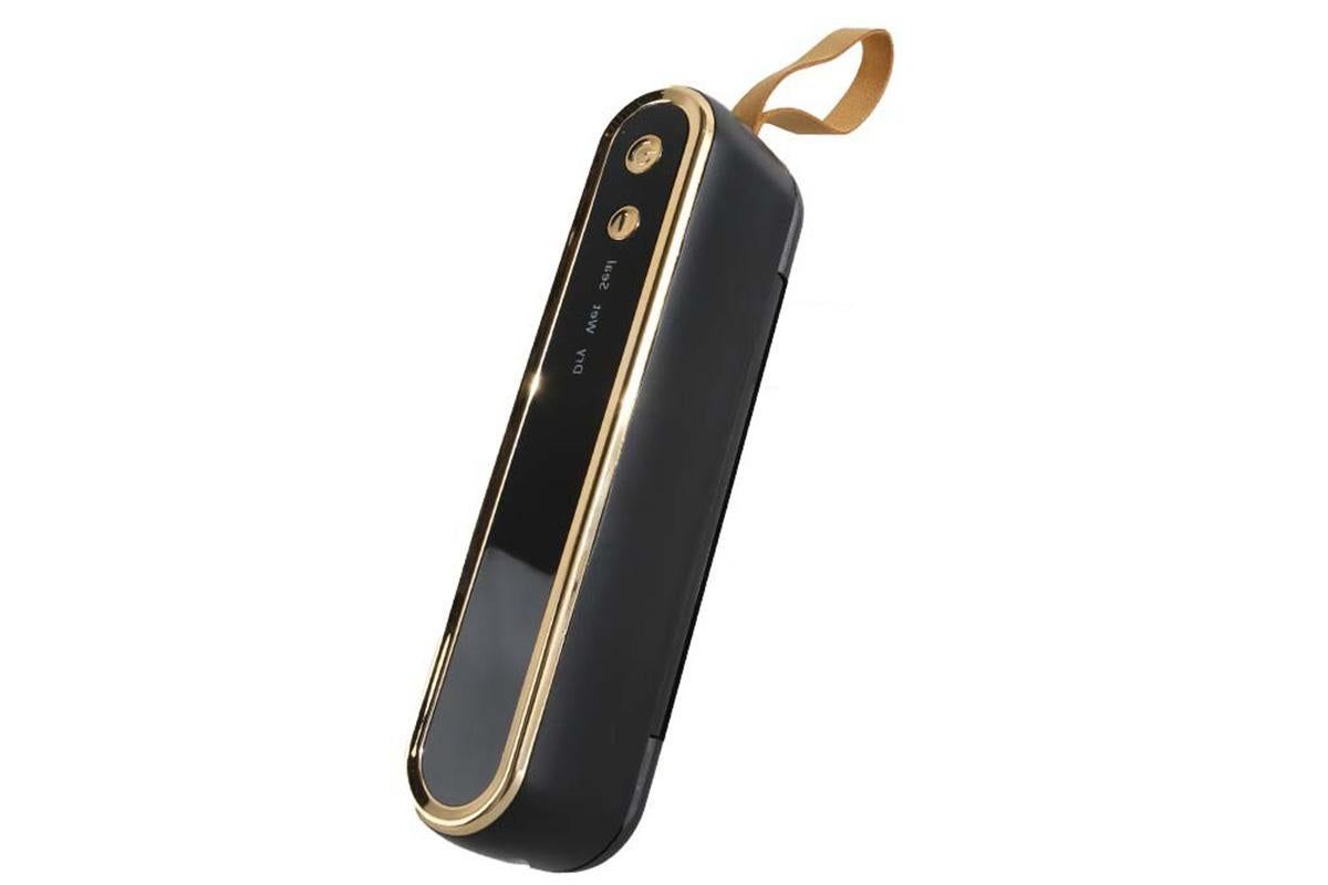 Mini Vacuum Sealer Machine Cordless Food Vacuum Sealer for Freezer Storage Meal Prep - Black - Image 2