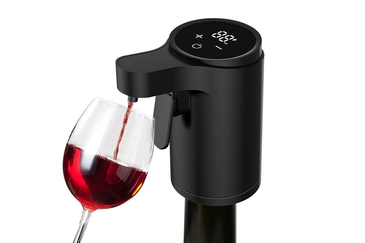 Smart Touch Screen Electric Wine Spirit Dispenser - White - Image 6