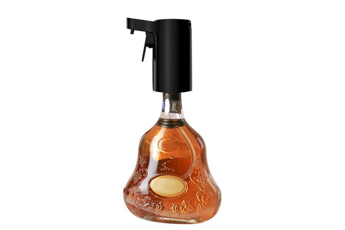 Smart Touch Screen Electric Wine Spirit Dispenser - Black - Image 3