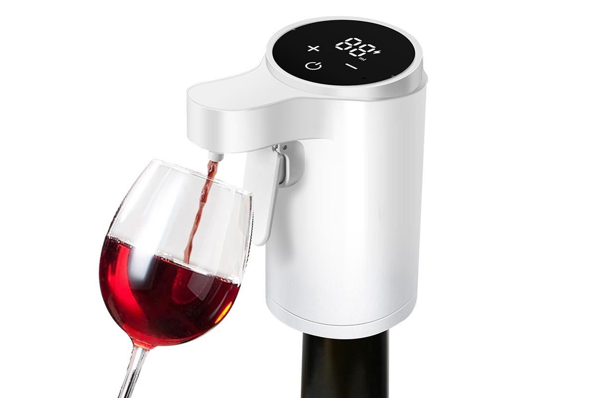 Smart Touch Screen Electric Wine Spirit Dispenser - Black - Image 6