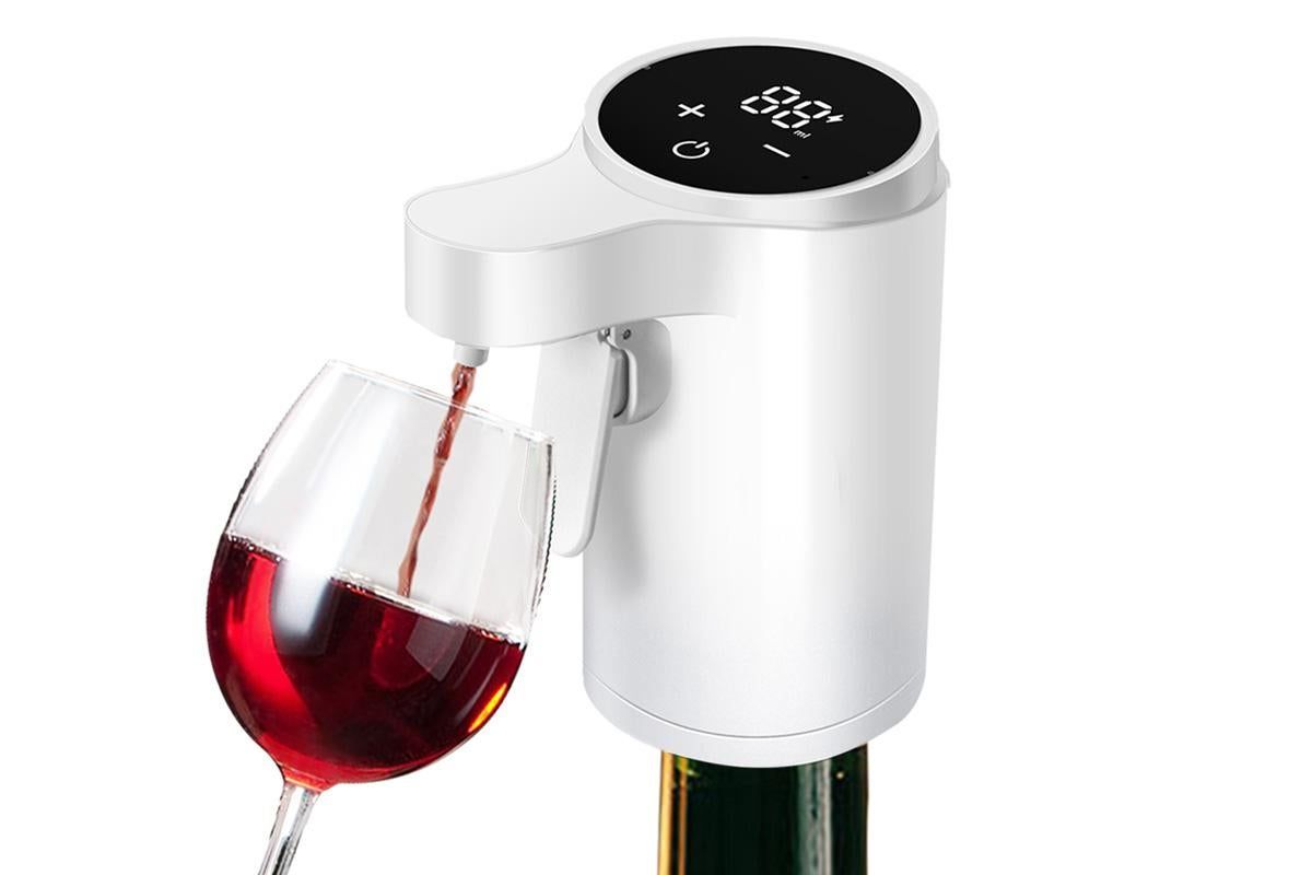 Smart Touch Screen Electric Wine Spirit Dispenser - Black - Image 8