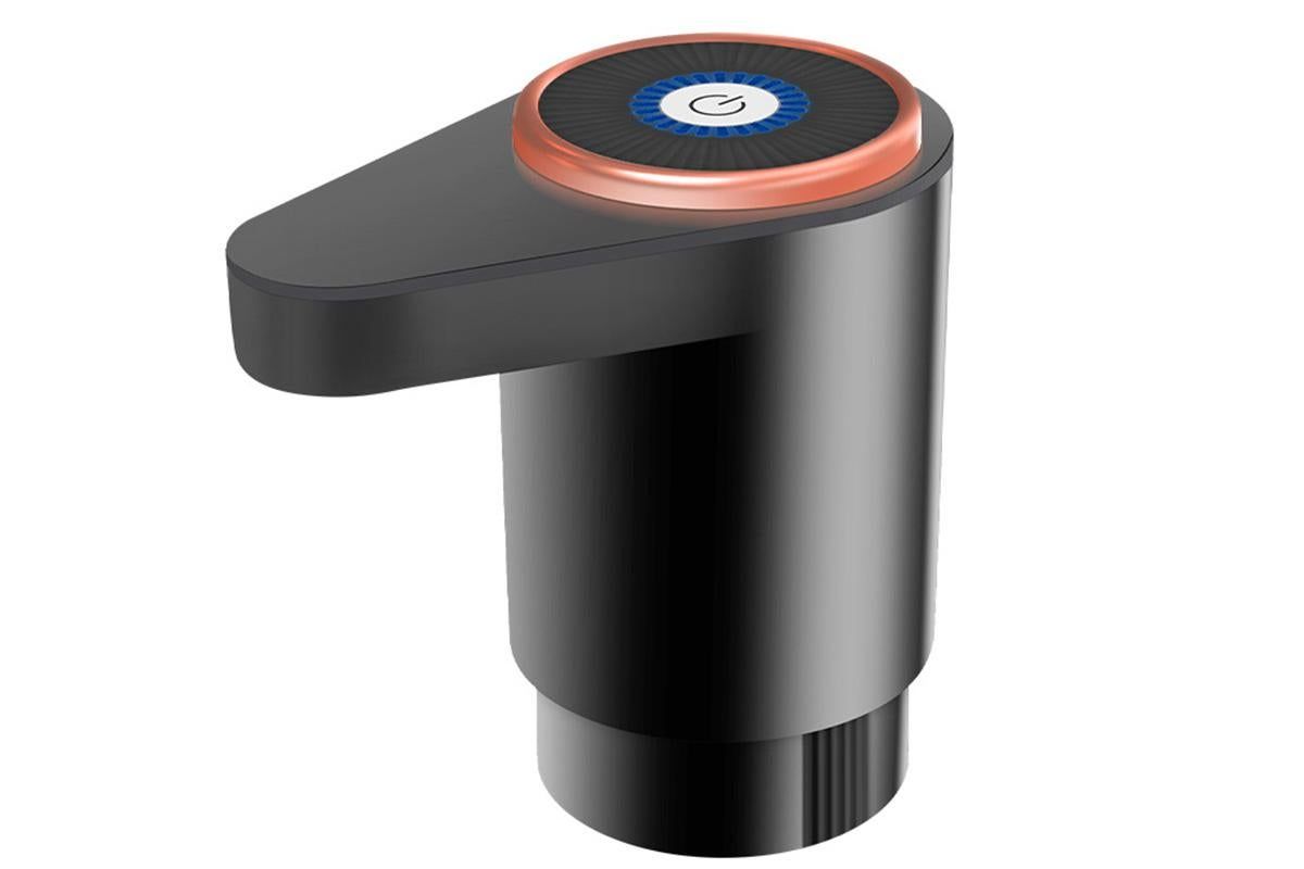 Portable Electric Water Bottle Pump Automatic Dispenser For Home Kitchen Camping - Black - Image 4
