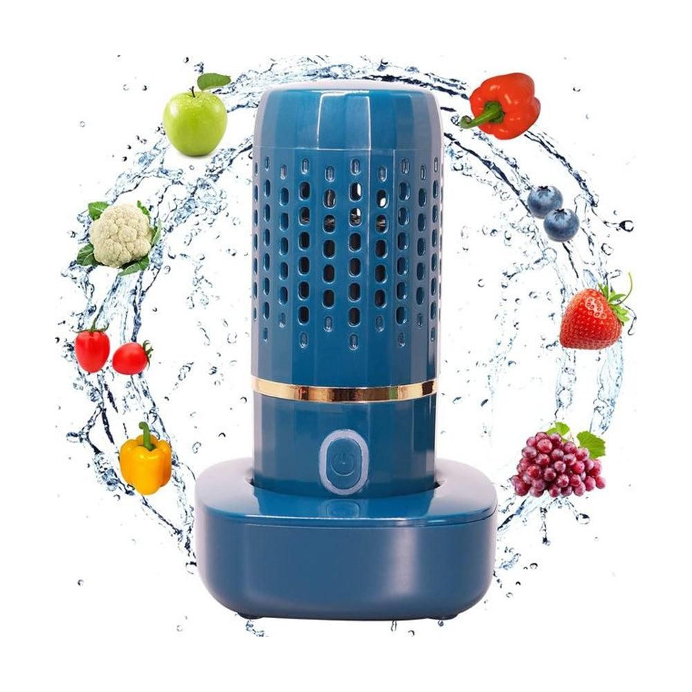 Portable Fruit and Vegetable Cleaning Machine Rechargeable Food Washing Purifier Vegetable Washer -Green - Image 7