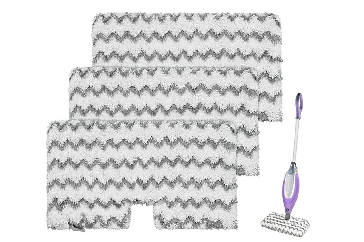 3 Pack Replacement Mop Pads for Shark Steam Pocket S3501 S3550 S3601 Washable - Image 8