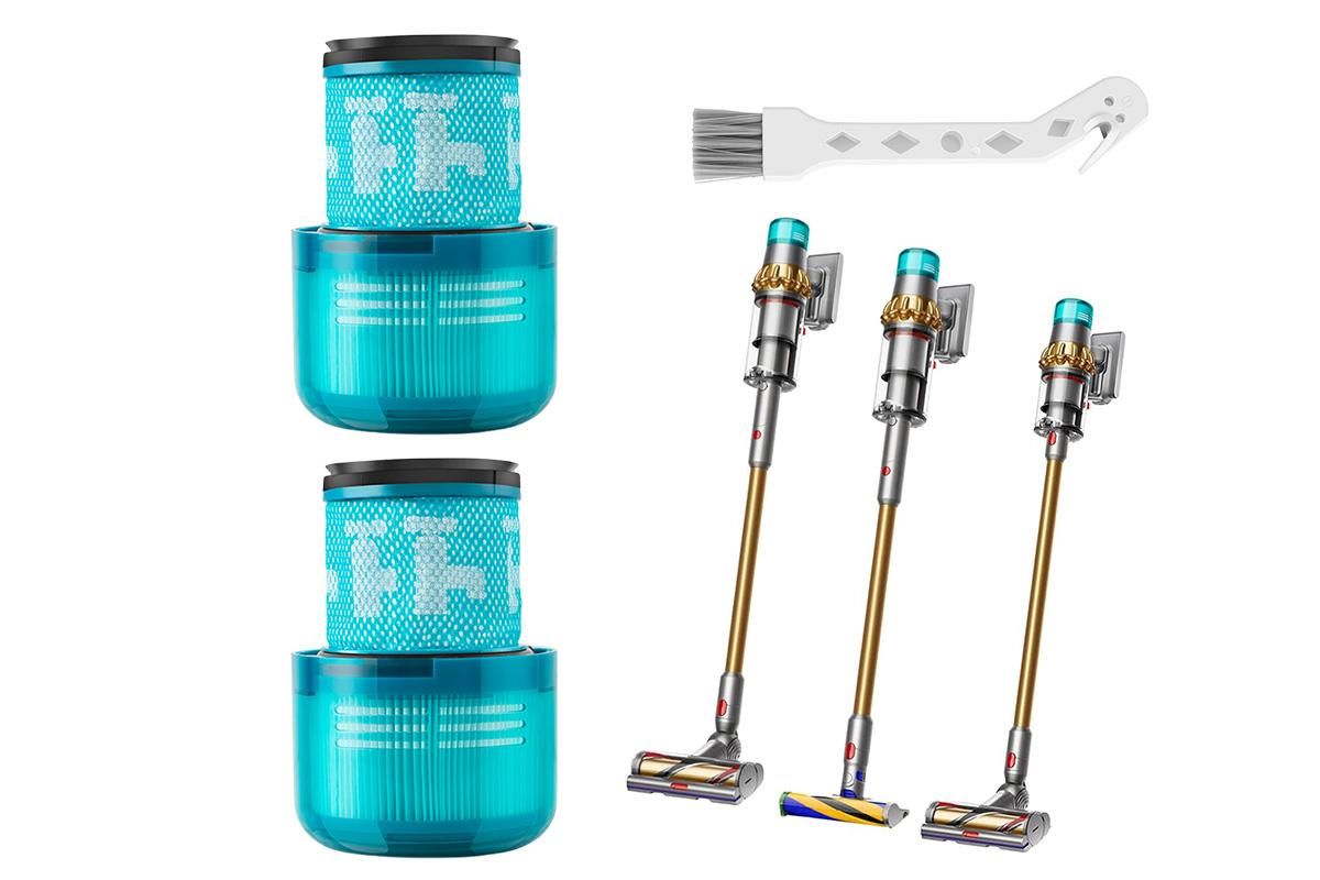 3Pack Vacuum Filters Replacement Parts Compatible with Dyson V15 Detect Vacuum - Image 1