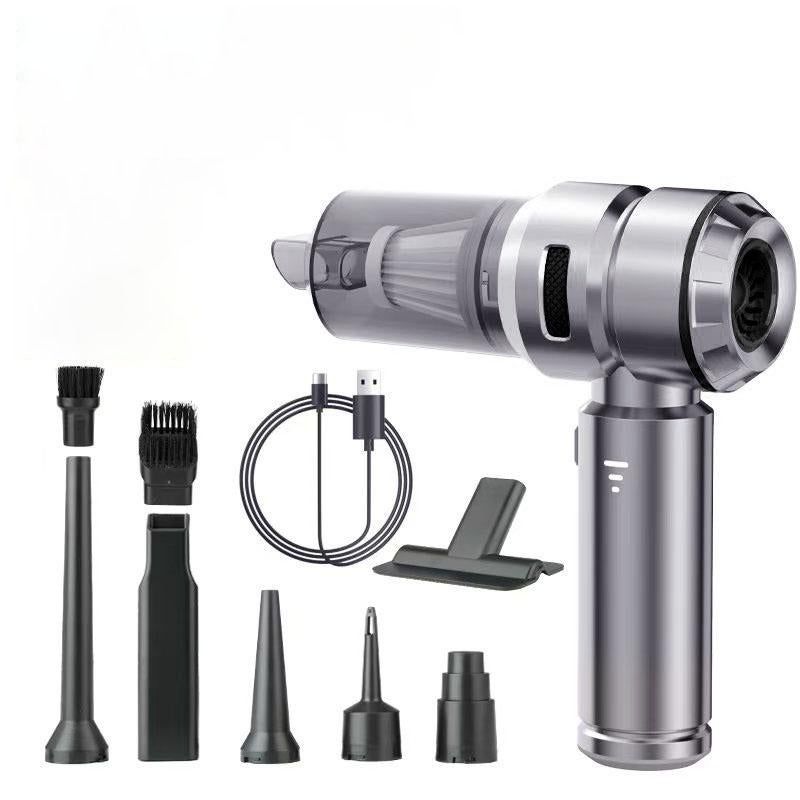 Cordless Handheld Car Vacuum Cleaner 4-in-1 Wireless Vacuum with Brushless Motor Mini Car Vaacuum Cleaner -Black - Image 2