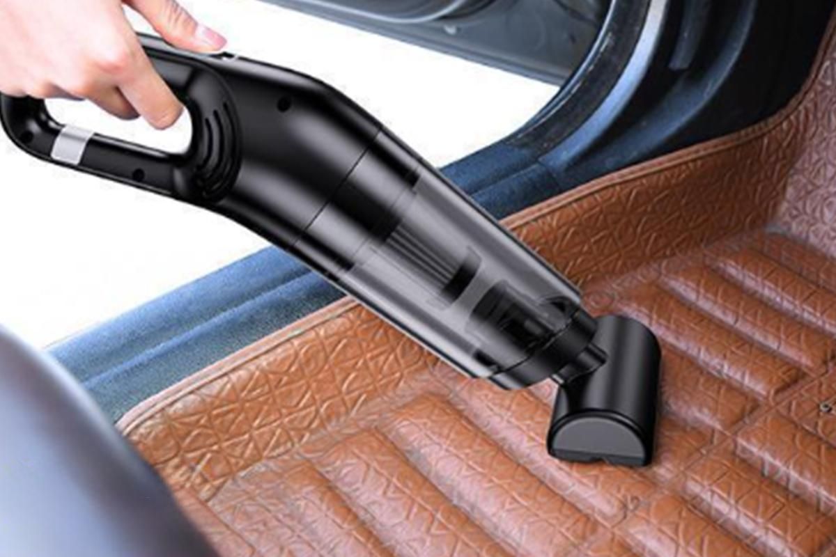 Cordless Handheld Car Vacuum Cleaner 10000Pa Strong Suction USB Rechargeable - Black - Image 4
