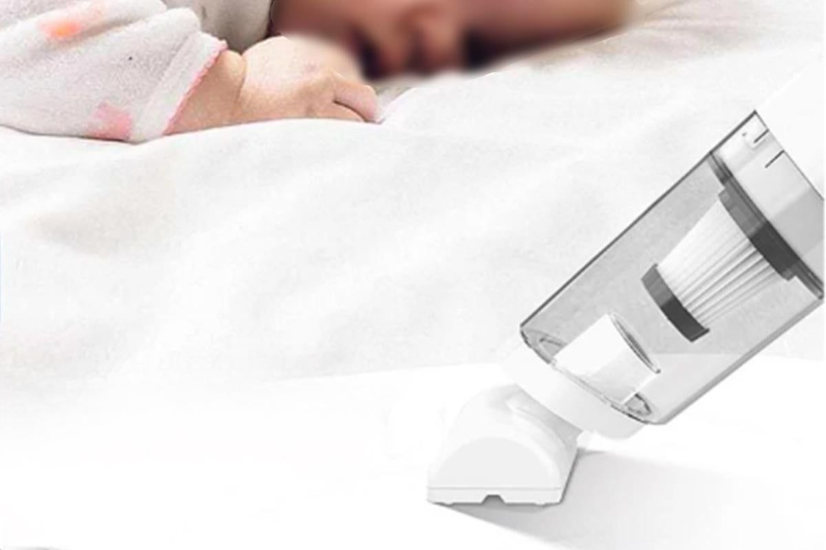 Cordless Handheld Car Vacuum Cleaner 10000Pa Strong Suction USB Rechargeable - White - Image 4