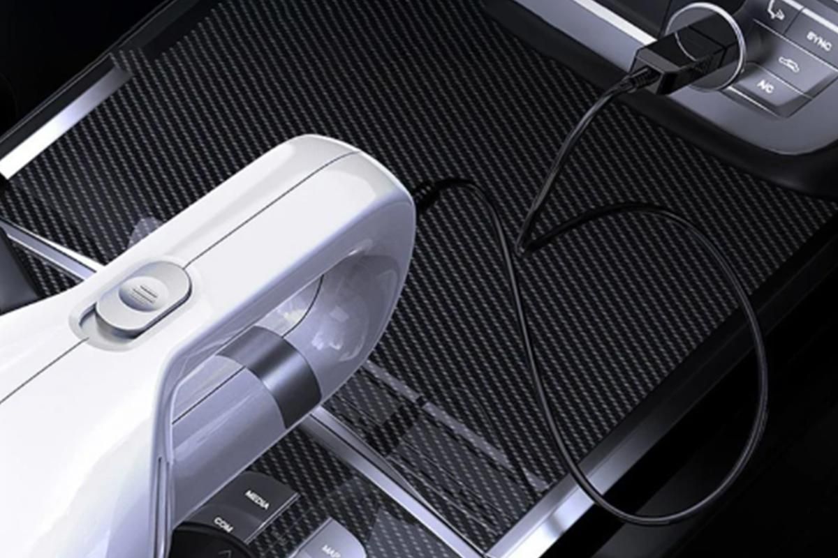 Cordless Handheld Car Vacuum Cleaner 10000Pa Strong Suction USB Rechargeable - White - Image 7