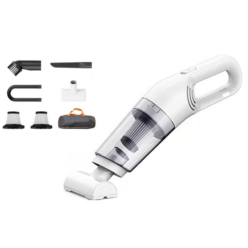 Cordless Handheld Car Vacuum Cleaner 10000Pa Strong Suction USB Rechargeable - White - Image 8
