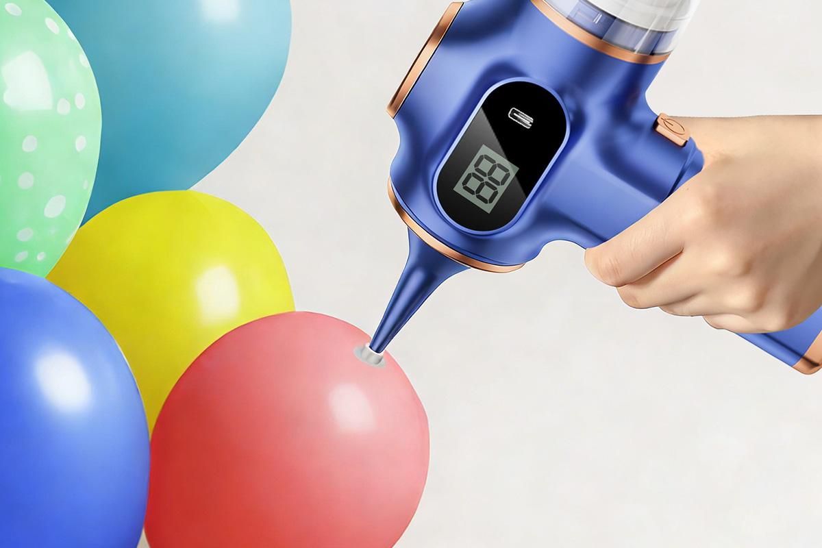 Car Vacuum Portable Cordless 2 in 1 Vacuum Cleaner Air Duster Handheld Vacuum Cordless with 3000mAh Battery - Blue - Image 6