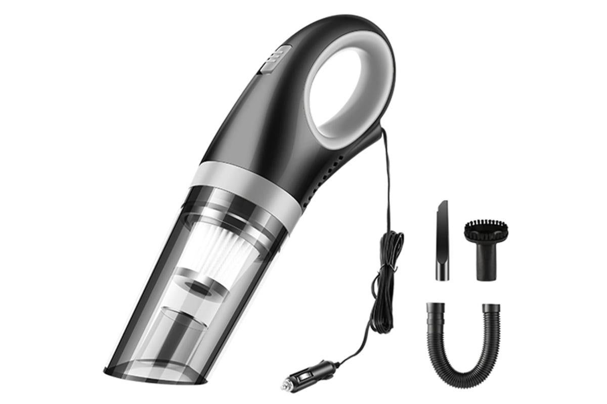 120W Cordless Car Vacuum Cleaner 9000Pa Handheld Portable Vacuum for Home Auto - Yellow - Image 6