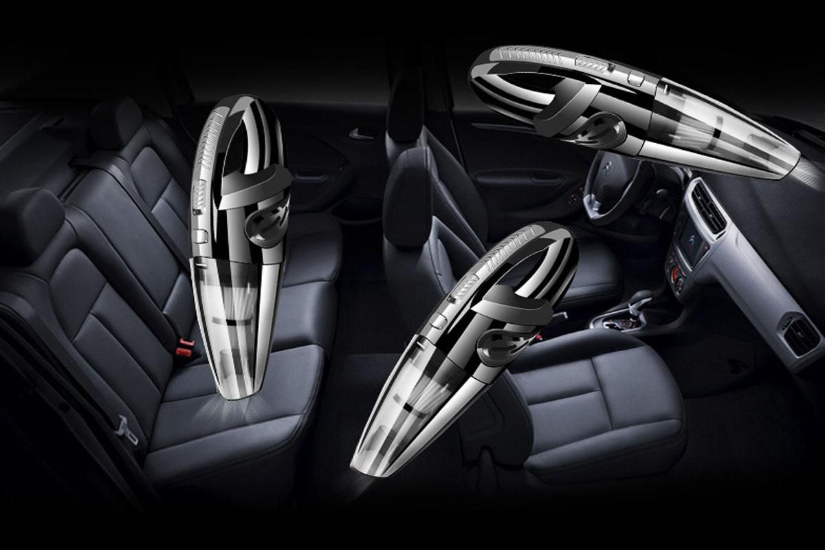USB Rechargeable Cordless Car Wet and Dry Dust Buster 9000PA High Power Vacuum Cleaner Handheld Vacuum for Car - Image 4