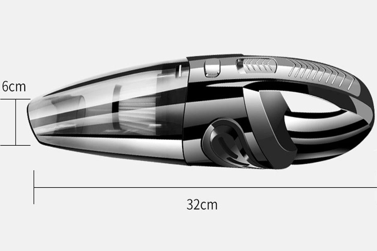 USB Rechargeable Cordless Car Wet and Dry Dust Buster 9000PA High Power Vacuum Cleaner Handheld Vacuum for Car - Image 5