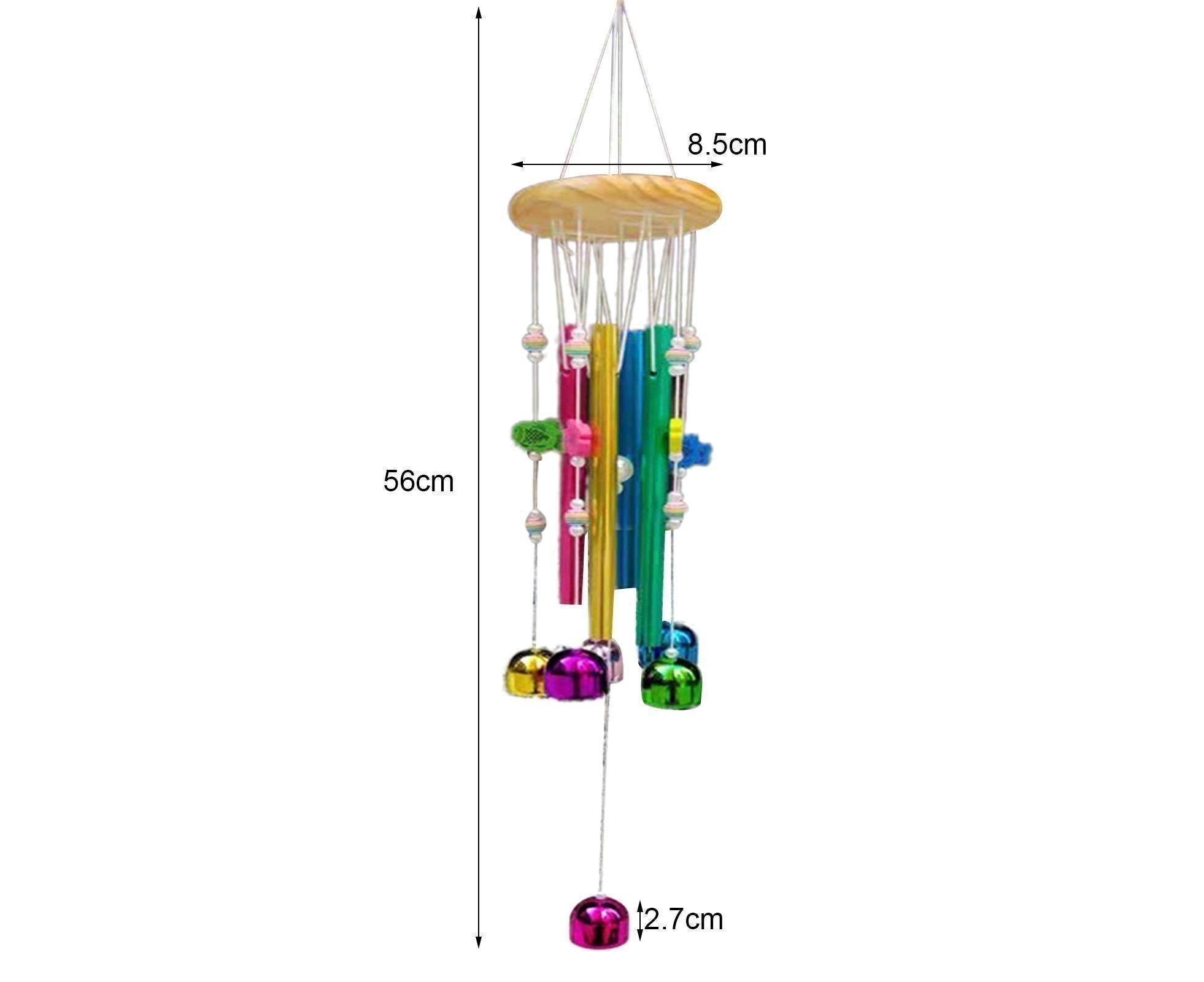 Colorful Fish Wind Chime-Multicolor - Image 6