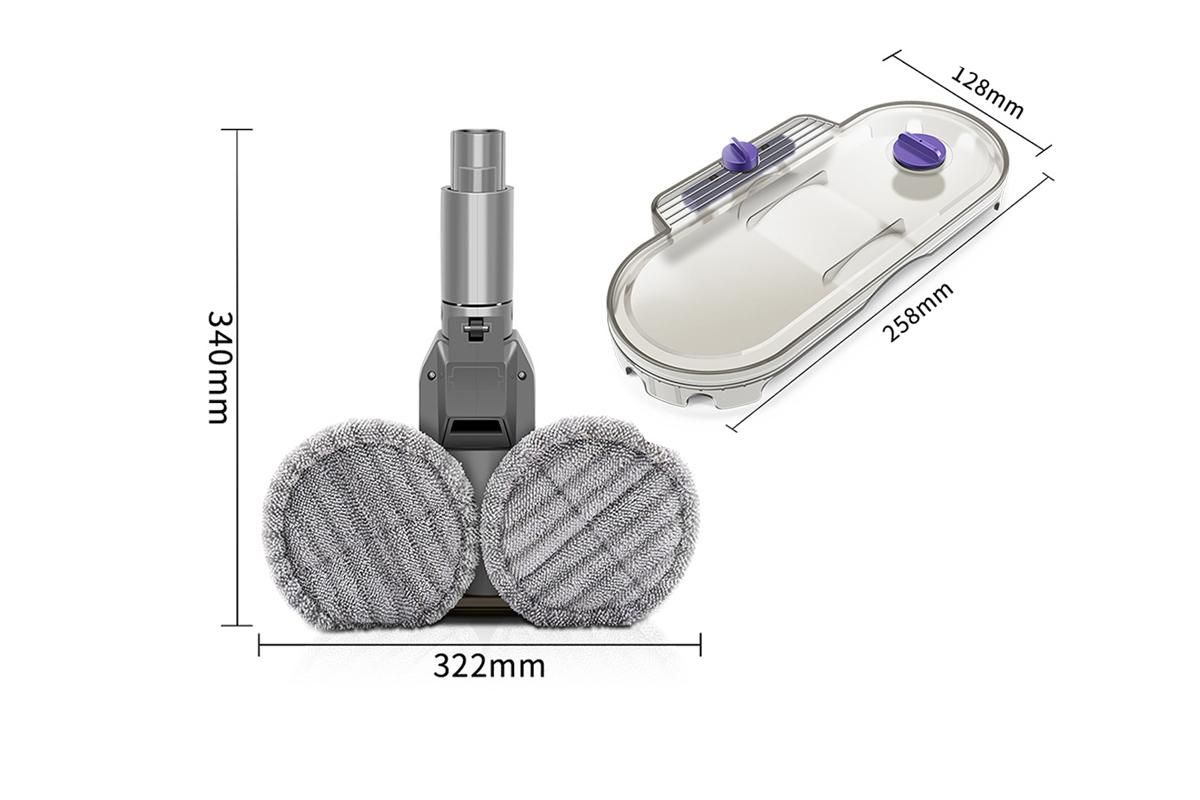 Electric Mop Head Attachment for Dyson V6 V7 V8 V10 V11 -Compatible with the Dyson V6 - Image 2