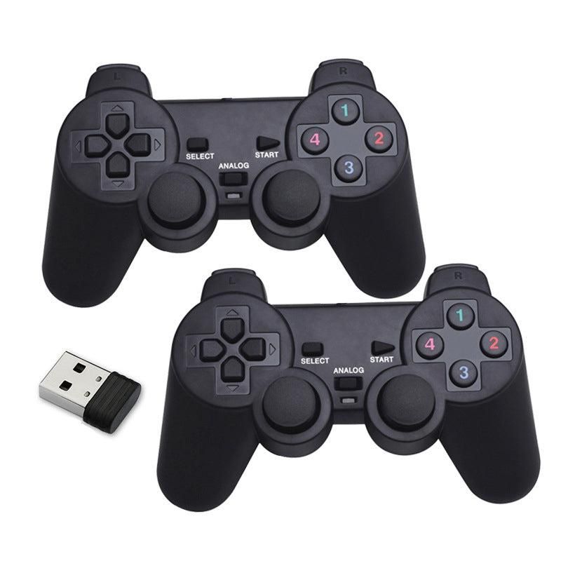 Wireless Gaming Controller for Android TV Box PC 2.4GHz Gamepad Joystick - Black - Image 7