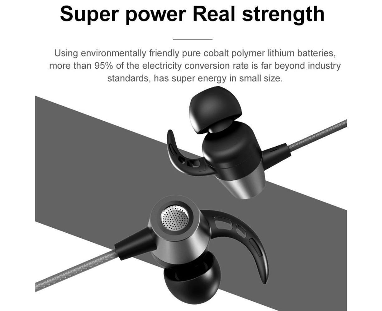 Bluetooth In-Ear Headphones - Stereo Sound - Wireless Sports Earbuds with 8-10 Hours Playtime - Image 5