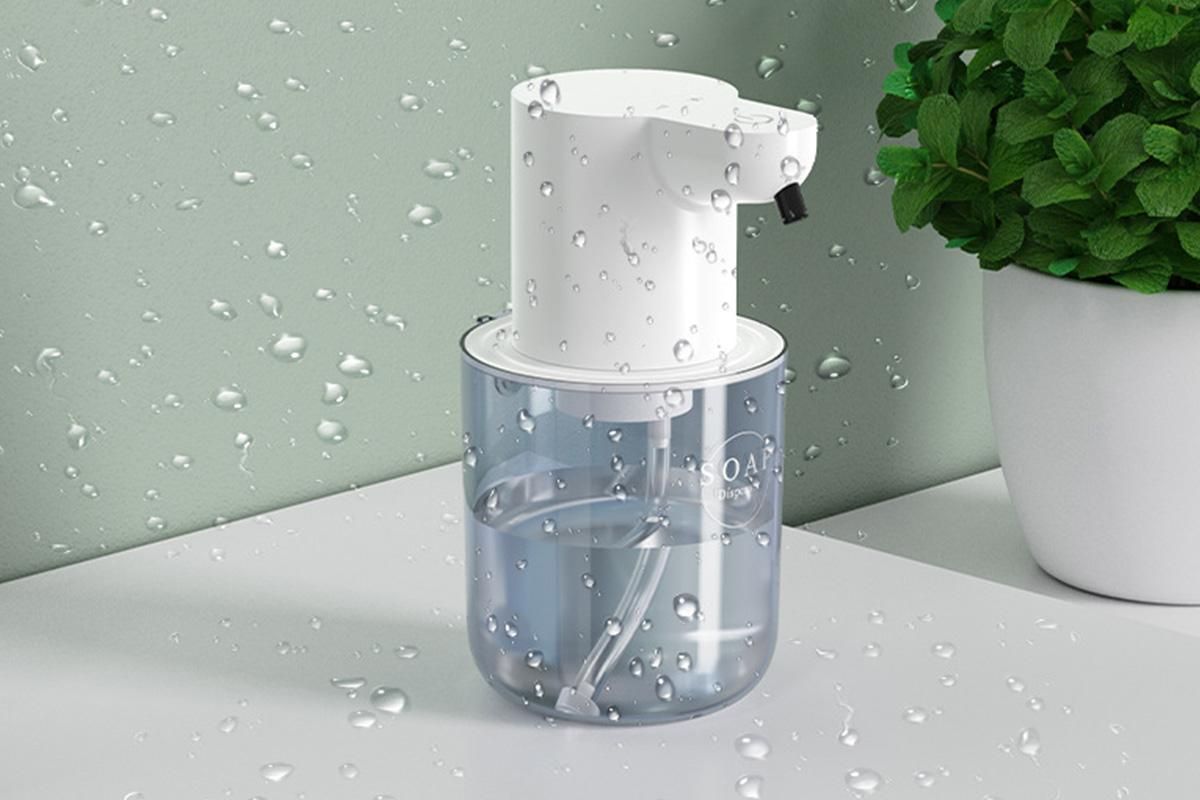 400ml Automatic Foaming Soap Dispenser 4 Level Touchless Foam Soap Dispenser -White - Image 3
