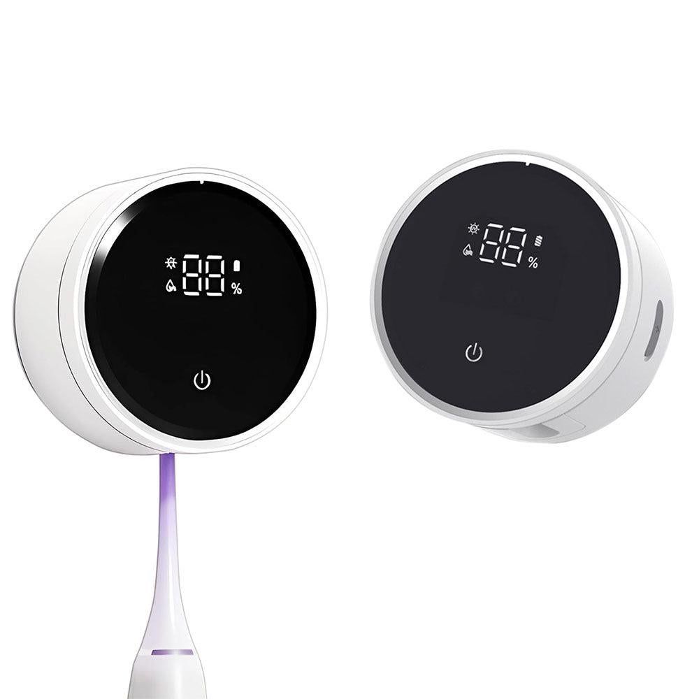 Wall Mounted Toothbrush Holder Electric Tooth Brush Cleaner with Auto Inductive for Bathroom - Image 3